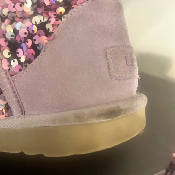 Classic Short Stellar Sequin in purple - Picture 7 of 7